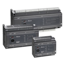 DVP32ES200TC  Контроллер: 16DI/16DO (Transistor), 100~240 AC Power, 3 COM: 1 RS232 & 1 RS485 & 1 CANopen